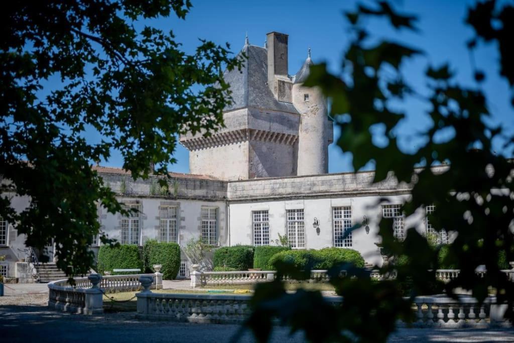 Chateau De Mornay Saint-Pierre-de-l'Isle Bagian luar foto