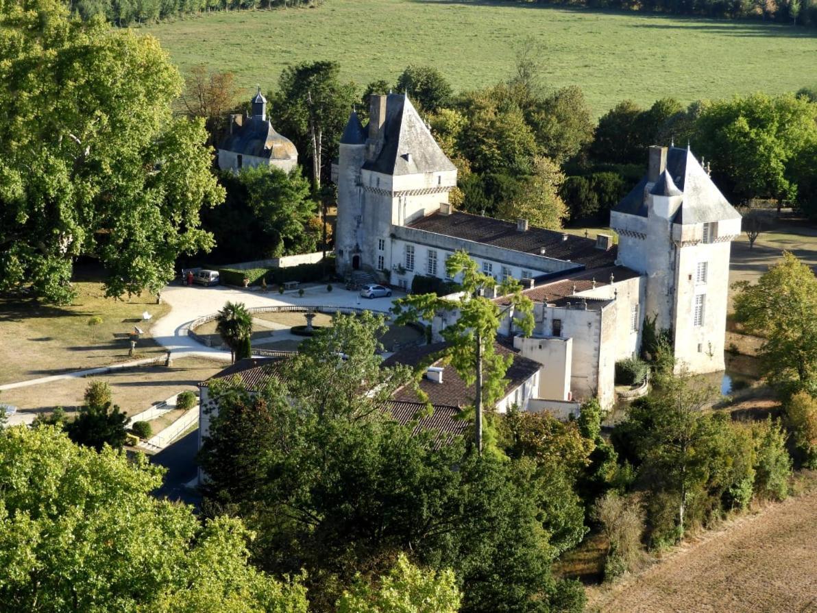 Chateau De Mornay Saint-Pierre-de-l'Isle Bagian luar foto